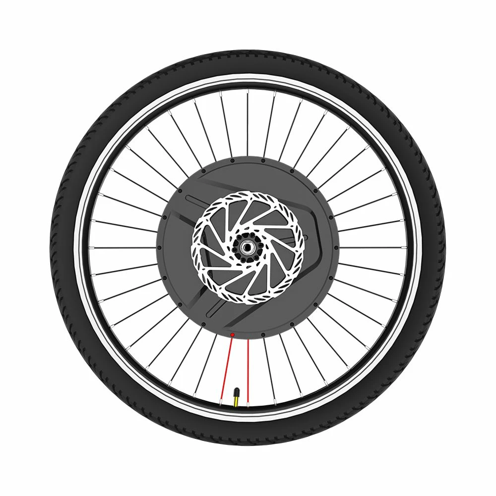 IMortor3 Permanent Magnet DC Motor Bicycle Wheel 27.5 Inch With App Control Adjustable Speed Mode Disk Break - EU Plug 4 IMortor3 Permanent Magnet DC Motor Bicycle Wheel 27.5 Inch With App Control Adjustable Speed Mode Disk Break - EU Plug - Image 2