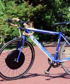 IMortor 3.0 Permanent Magnet DC Motor Bicycle 700C Wheel With App Control Adjustable Speed Mode Disc Break - EU Plug -rockbros-shop imortor3 permanent magnet dc motor bicycle 700c wheel eu version 1574132753215