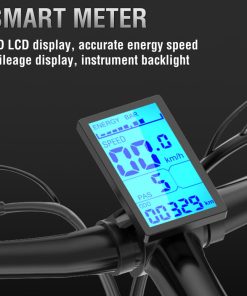 JANOBIKE E20 Fat Tire Electric Folding Mountain Bike 1000W Brushless Motor Aluminum Alloy Frame 7 Speed Gears 40km/h Removable Panasonic 48V 12.8Ah Battery Up To 50km Range 20" X 4.0 Snow Tire XOD Hydraulic Brake Smart Meter - Black 7 JANOBIKE E20 Fat Tire Electric Folding Mountain Bike 1000W Brushless Motor Aluminum Alloy Frame 7 Speed Gears 40km/h Removable Panasonic 48V 12.8Ah Battery Up To 50km Range 20" X 4.0 Snow Tire XOD Hydraulic Brake Smart Meter - Black -rockbros-shop janobike e20 folding electric mountain bike 1000w motor black 353f7c 1652953863414