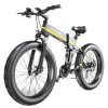 JANOBIKE H26 Electric Bicycle 48V 1000W Motor 12.8Ah Battery 26 Inch Fat Tire Snow, Mountain, City Bike - Black 1 JANOBIKE H26 Electric Bicycle 48V 1000W Motor 12.8Ah Battery 26 Inch Fat Tire Snow, Mountain, City Bike - Black -rockbros-shop janobike h26 electric bicycle 48v 1000w motor 12 8ah battery black a21c1c 1653706514800