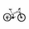 KAISDA K1 26 Inch Folding Electric Moped Folding Bike Mountain Bicycle 500W Motor SHIMANO 7-Speeds Derailleur LCD Display 10.4Ah Battery Max Speed 25km/h Aluminum Alloy Frame - White 1 KAISDA K1 26 Inch Folding Electric Moped Folding Bike Mountain Bicycle 500W Motor SHIMANO 7-Speeds Derailleur LCD Display 10.4Ah Battery Max Speed 25km/h Aluminum Alloy Frame - White -rockbros-shop kaisda k1 26 inch 500w folding electric moped folding bike black 1628850734089