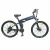 KAISDA K1-V Electric Bike 26 Inch Foldable Mountain Bike 250W Motor 25Km/h Max Speed 36V 10.4Ah Battery 70KM Max Range 120KG Max Load - Black -rockbros-shop kaisda k1 v electric bike 26 inch mountain bike black 97b66e 1658145927142
