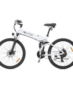 KAISDA K1-V Electric Bike 26 Inch Foldable Mountain Bike 250W Motor 25Km/h Max Speed 36V 10.4Ah Battery 70KM Max Range 120KG Max Load - White