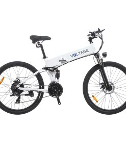 KAISDA K1-V Electric Bike 26 Inch Foldable Mountain Bike 250W Motor 25Km/h Max Speed 36V 10.4Ah Battery 70KM Max Range 120KG Max Load - White -rockbros-shop kaisda k1 v electric bike 26 inch mountain bike white badae5 1658145803004