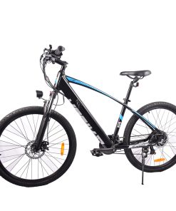 KAISDA K4 27.5 Inch Electric Moped Folding Bike 350W Motor SHIMANO 21-Speeds Derailleur LCD Display 10.4Ah Battery Max Speed 32km/h Aluminum Alloy Frame - Black -rockbros-shop kaisda k3 26 4 0 inch 500w folding electric moped folding bike 3f8c7d 1643452075227