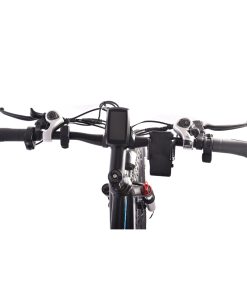 KAISDA K4 27.5 Inch Electric Moped Folding Bike 350W Motor SHIMANO 21-Speeds Derailleur LCD Display 10.4Ah Battery Max Speed 32km/h Aluminum Alloy Frame - Black -rockbros-shop kaisda k3 26 4 0 inch 500w folding electric moped folding bike 842b8b 1643452075227