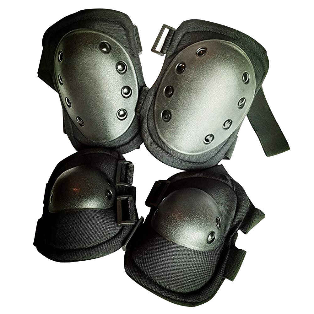 Bike & Scooter Knee And Elbow Pads Outdoor Hiking Mountain Safety Gear - Black Bike & Scooter Knee And Elbow Pads Outdoor Hiking Mountain Safety Gear - Black -rockbros-shop knee and elbow pads outdoor hiking mountain safety gear black 1574132421512 1