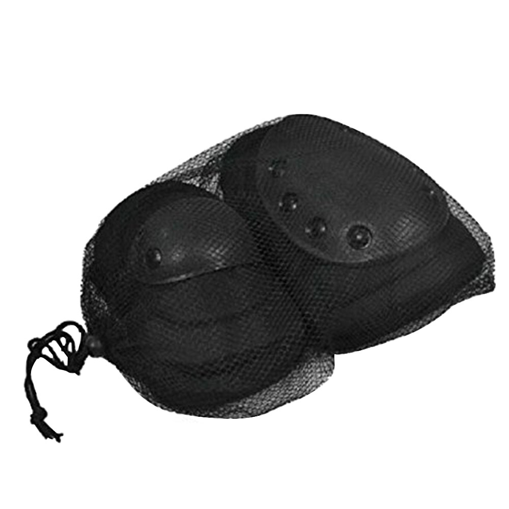 Bike & Scooter Knee And Elbow Pads Outdoor Hiking Mountain Safety Gear - Black Bike & Scooter Knee And Elbow Pads Outdoor Hiking Mountain Safety Gear - Black -rockbros-shop knee and elbow pads outdoor hiking mountain safety gear black 1574132421813