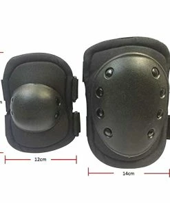 Bike & Scooter Knee And Elbow Pads Outdoor Hiking Mountain Safety Gear - Black -rockbros-shop knee and elbow pads outdoor hiking mountain safety gear black 1574132423022 1