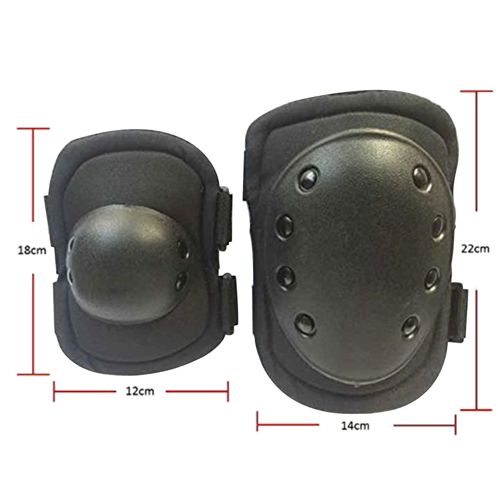 Bike & Scooter Knee And Elbow Pads Outdoor Hiking Mountain Safety Gear - Black Bike & Scooter Knee And Elbow Pads Outdoor Hiking Mountain Safety Gear - Black -rockbros-shop knee and elbow pads outdoor hiking mountain safety gear black 1574132423022 1