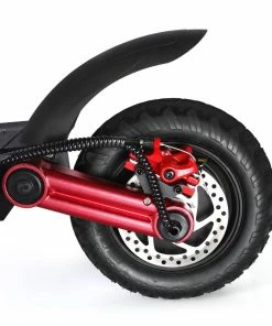 KUGOO G-Booster Folding Electric Scooter 10 Inch Tires 2*800W Dual Motors 3 Speed Modes Max 55Km/h Speed 48V 23AH Battery For 85KM Range Max Load 120KG Dual Disc Brakes With Seat - Black -rockbros-shop kugoo g booster electric scooter black 1574132345036