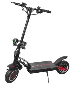 KUGOO G-Booster Folding Electric Scooter 10 Inch Tires 2*800W Dual Motors 3 Speed Modes Max 55Km/h Speed 48V 23AH Battery For 85KM Range Max Load 120KG Dual Disc Brakes With Seat - Black 3 KUGOO G-Booster Folding Electric Scooter 10 Inch Tires 2*800W Dual Motors 3 Speed Modes Max 55Km/h Speed 48V 23AH Battery For 85KM Range Max Load 120KG Dual Disc Brakes With Seat - Black -rockbros-shop kugoo g booster electric scooter black 20191121074613460