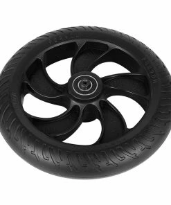Rear Wheel For KUGOO S1 Folding Electric Scooter Only - Black -rockbros-shop kugoo s1 folding electric scooter rear wheel black 1574132416708