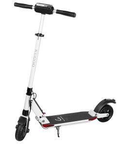 KUGOO S3 Pro Folding Electric Scooter 350W Motor LCD Display Screen 3 Speed Modes Max 30km/h - White 7 KUGOO S3 Pro Folding Electric Scooter 350W Motor LCD Display Screen 3 Speed Modes Max 30km/h - White -rockbros-shop kugoo s1 pro folding electric scooter 350w motor 8 0 inch tire white 1574132524403