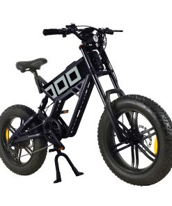 KUGOO T01 Electric Bicycle 48V 500W Motor 13Ah Battery 20*4.0 Inch Fat Tires 38Km/h Max Speed Shimano 7-Speed Gears Hydraulic Brakes 50-65KM Mileage 150KG Load Electric Mountain Bike - Black -rockbros-shop kugoo t01 electric bicycle 20 inch 48v 500w 38km h 13ah battery black 8b2e35 1665658590083