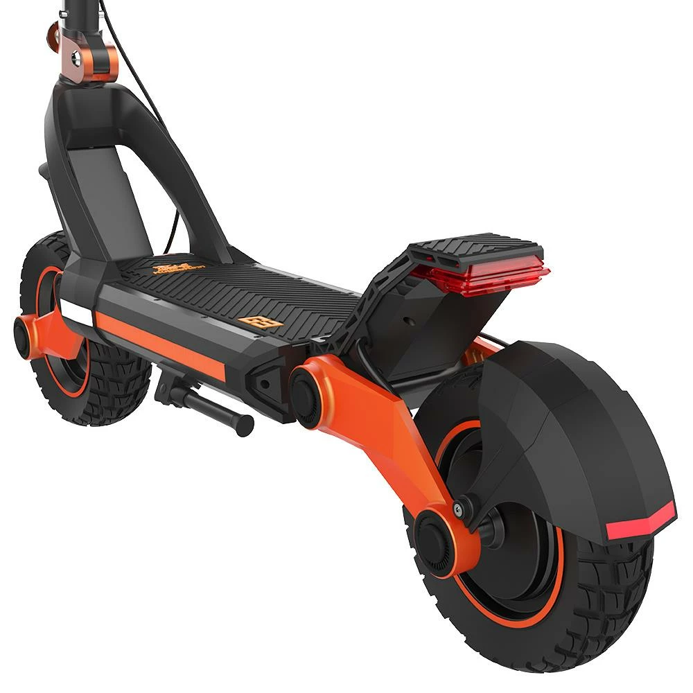 KugooKirin G3 Adventurers Electric Scooter 10.5 Inch 1200W Rear Motor 52V 18Ah Lithium Battery Max Speed 50KM/H Touchable Display Control Panel TPU Suspension System IPX4 - Black 7 KugooKirin G3 Adventurers Electric Scooter 10.5 Inch 1200W Rear Motor 52V 18Ah Lithium Battery Max Speed 50KM/H Touchable Display Control Panel TPU Suspension System IPX4 - Black - Image 5