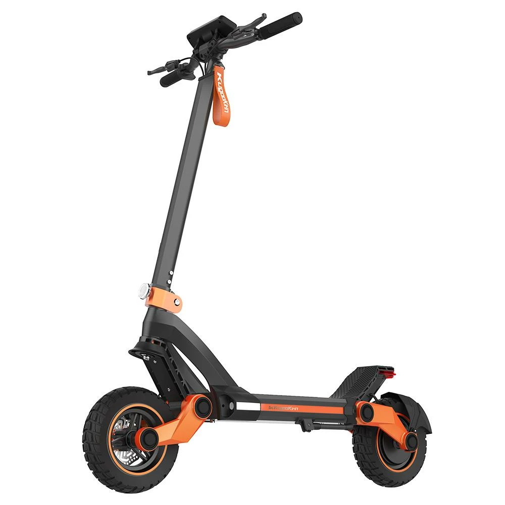 KugooKirin G3 Adventurers Electric Scooter 10.5 Inch 1200W Rear Motor 52V 18Ah Lithium Battery Max Speed 50KM/H Touchable Display Control Panel TPU Suspension System IPX4 - Black 6 KugooKirin G3 Adventurers Electric Scooter 10.5 Inch 1200W Rear Motor 52V 18Ah Lithium Battery Max Speed 50KM/H Touchable Display Control Panel TPU Suspension System IPX4 - Black - Image 4