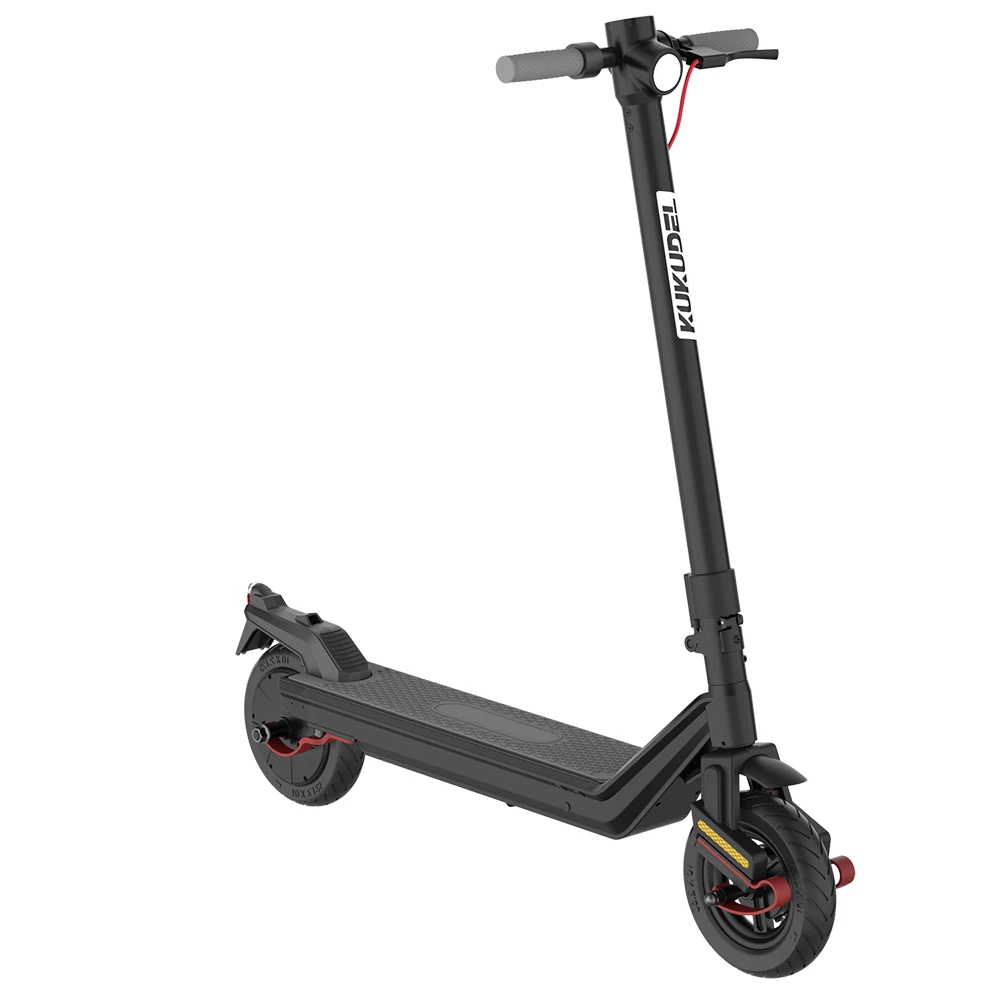 Kukudel 105P Pro Folding Electric Scooter 10 Inch Tire 500W Motor 36V 15Ah Battery Max Speed 25km/h LCD Display 39-46km Long Range Aluminium Alloy Body - Black 5 Kukudel 105P Pro Folding Electric Scooter 10 Inch Tire 500W Motor 36V 15Ah Battery Max Speed 25km/h LCD Display 39-46km Long Range Aluminium Alloy Body - Black - Image 3