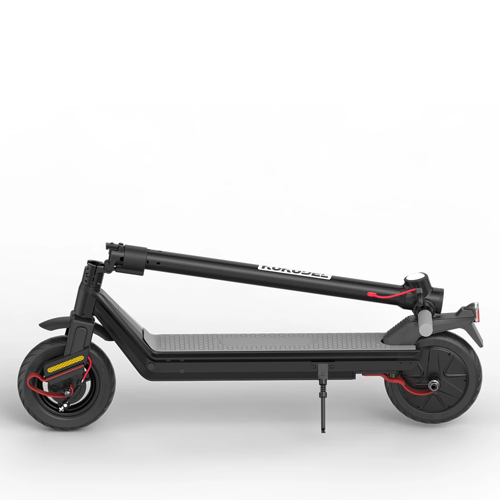 Kukudel 105P Pro Folding Electric Scooter 10 Inch Tire 500W Motor 36V 15Ah Battery Max Speed 25km/h LCD Display 39-46km Long Range Aluminium Alloy Body - Black 8 Kukudel 105P Pro Folding Electric Scooter 10 Inch Tire 500W Motor 36V 15Ah Battery Max Speed 25km/h LCD Display 39-46km Long Range Aluminium Alloy Body - Black - Image 6