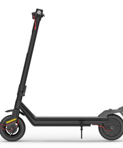 Kukudel 105P Folding Electric Scooter 10 Inch Tire 500W Motor 36V 12.5Ah Battery Max Speed 25km/h LCD Display 32-39km Long Range Aluminium Alloy Body - Black