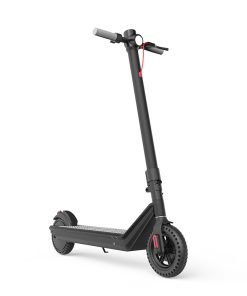 Kukudel 856 Folding Electric Scooter 8.5 Inch Tire 350W Motor 36V 7.5Ah Battery Max Speed 25km/h LCD Display 22-26km Max Range Aluminium Alloy Body - Black