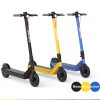 Kukudel 856 Folding Electric Scooter 8.5 Inch Tire 350W Motor 36V 7.5Ah Battery Max Speed 25km/h LCD Display 22-26km Max Range Aluminium Alloy Body - Yellow -rockbros-shop kukudel 105p folding electric scooter 10 tire 500w motor black 1621596302228