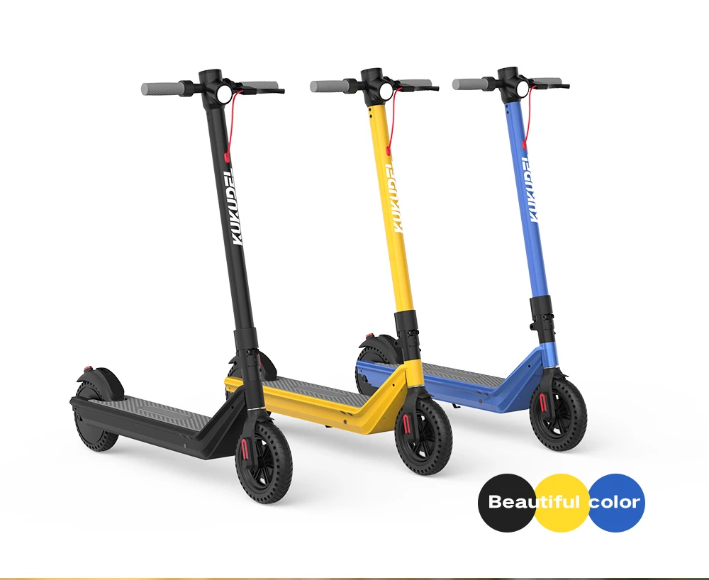 Kukudel 856 Folding Electric Scooter 8.5 Inch Tire 350W Motor 36V 7.5Ah Battery Max Speed 25km/h LCD Display 22-26km Max Range Aluminium Alloy Body - Yellow 3 Kukudel 856 Folding Electric Scooter 8.5 Inch Tire 350W Motor 36V 7.5Ah Battery Max Speed 25km/h LCD Display 22-26km Max Range Aluminium Alloy Body - Yellow