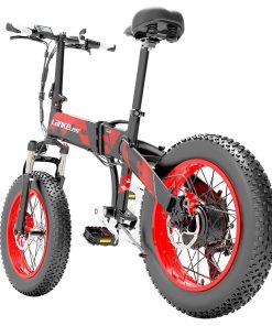 LANKELEISI X2000 PLUS Moped Electric Bike Folding Bike 12.8Ah 48V 1000W 40km/h Max Speed Max Load 150kg - Red 5 LANKELEISI X2000 PLUS Moped Electric Bike Folding Bike 12.8Ah 48V 1000W 40km/h Max Speed Max Load 150kg - Red -rockbros-shop lankeleisi x2000 plus folding electric bike 12 8ah 48v 1000w red 4f8486 1669720991059