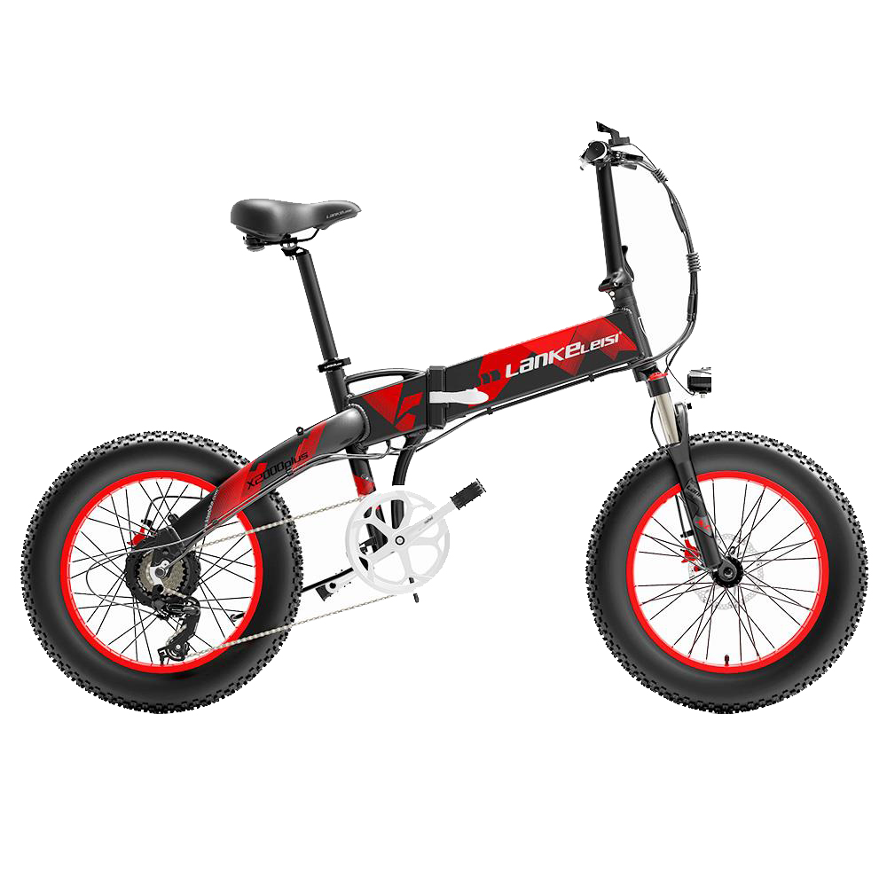 LANKELEISI X2000 PLUS Moped Electric Bike Folding Bike 12.8Ah 48V 1000W 40km/h Max Speed Max Load 150kg - Red LANKELEISI X2000 PLUS Moped Electric Bike Folding Bike 12.8Ah 48V 1000W 40km/h Max Speed Max Load 150kg - Red -rockbros-shop lankeleisi x2000 plus folding electric bike 12 8ah 48v 1000w red 842f53 1669720990611
