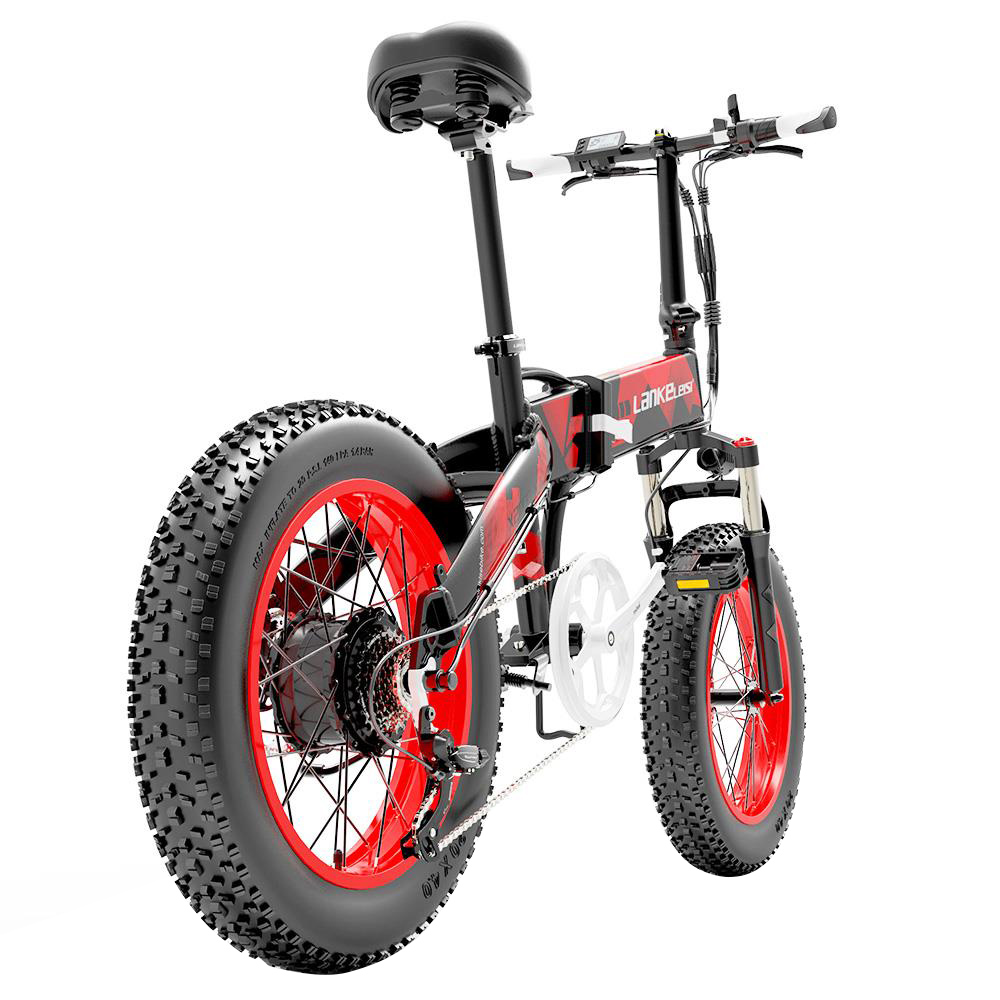 LANKELEISI X2000 PLUS Moped Electric Bike Folding Bike 12.8Ah 48V 1000W 40km/h Max Speed Max Load 150kg - Red LANKELEISI X2000 PLUS Moped Electric Bike Folding Bike 12.8Ah 48V 1000W 40km/h Max Speed Max Load 150kg - Red -rockbros-shop lankeleisi x2000 plus folding electric bike 12 8ah 48v 1000w red d1fcaa 1669720991063