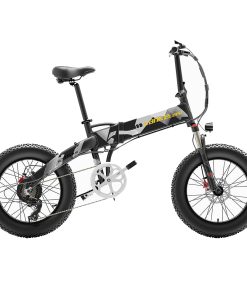 LANKELEISI X2000 PLUS Moped Electric Bike Folding Bike 12.8Ah 48V 1000W 40km/h Max Speed Max Load 150kg - Grey