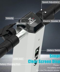 Lirpe R1 Modular Electric Scooter 8.5 Inch Tire 350W Motor 32Km/h Max Speed 36V 7.8Ah Battery 45KM Range APP Control Removable Battery - EU 4 Lirpe R1 Modular Electric Scooter 8.5 Inch Tire 350W Motor 32Km/h Max Speed 36V 7.8Ah Battery 45KM Range APP Control Removable Battery - EU -rockbros-shop lirpe r1 modular electric scooter eu 50149e 1668067022150