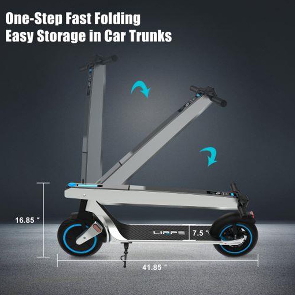 Lirpe R1 Modular Electric Scooter 8.5 Inch Tire 350W Motor 32Km/h Max Speed 36V 7.8Ah Battery 45KM Range APP Control Removable Battery - EU Lirpe R1 Modular Electric Scooter 8.5 Inch Tire 350W Motor 32Km/h Max Speed 36V 7.8Ah Battery 45KM Range APP Control Removable Battery - EU -rockbros-shop lirpe r1 modular electric scooter eu dfffda 1668067022151