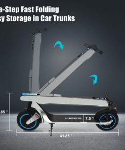 Lirpe R1 Modular Electric Scooter 8.5 Inch Tire 350W Motor 32Km/h Max Speed 36V 7.8Ah Battery 45KM Range APP Control Removable Battery - US -rockbros-shop lirpe r1 modular electric scooter us 1a1e50 1668066992808