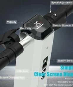 Lirpe R1 Modular Electric Scooter 8.5 Inch Tire 350W Motor 32Km/h Max Speed 36V 7.8Ah Battery 45KM Range APP Control Removable Battery - US 9 Lirpe R1 Modular Electric Scooter 8.5 Inch Tire 350W Motor 32Km/h Max Speed 36V 7.8Ah Battery 45KM Range APP Control Removable Battery - US -rockbros-shop lirpe r1 modular electric scooter us 382872 1668066992604