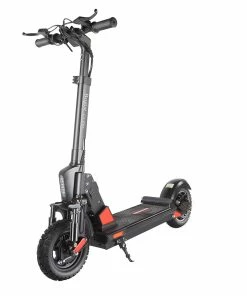 BOGIST C1 PRO Folding Electric Scooter 10" Tire 500W Motor 48V 13Ah Battery Smart BMS Disc Brake Max Speed 45KM/h LCD Display 40-45KM Long Range With Removable Seat - Black -rockbros-shop m1 folding electric scooter 8 5 350w 10 4ah bms battery black 1619338307582