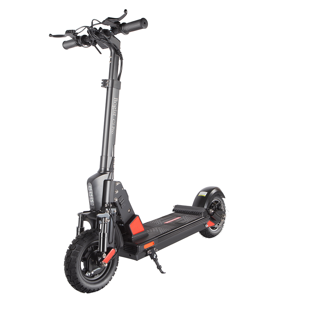 BOGIST C1 PRO Folding Electric Scooter 10" Tire 500W Motor 48V 13Ah Battery Smart BMS Disc Brake Max Speed 45KM/h LCD Display 40-45KM Long Range with Removable Seat - Black BOGIST C1 PRO Folding Electric Scooter 10" Tire 500W Motor 48V 13Ah Battery Smart BMS Disc Brake Max Speed 45KM/h LCD Display 40-45KM Long Range With Removable Seat - Black -rockbros-shop m1 folding electric scooter 8 5 350w 10 4ah bms battery black 1619338307582