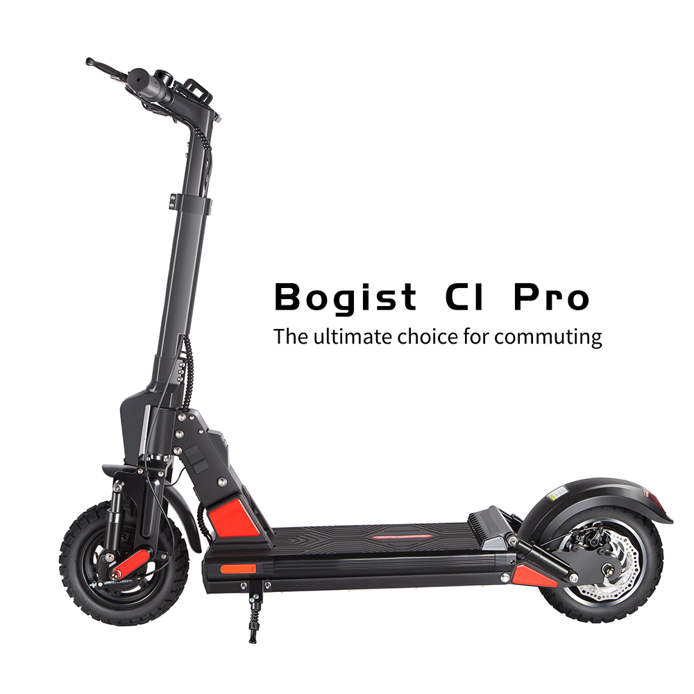 BOGIST C1 PRO Folding Electric Scooter 10" Tire 500W Motor 48V 13Ah Battery Smart BMS Disc Brake Max Speed 45KM/h LCD Display 40-45KM Long Range with Removable Seat - Black BOGIST C1 PRO Folding Electric Scooter 10" Tire 500W Motor 48V 13Ah Battery Smart BMS Disc Brake Max Speed 45KM/h LCD Display 40-45KM Long Range With Removable Seat - Black -rockbros-shop m1 folding electric scooter 8 5 350w 10 4ah bms battery black 1619338308614