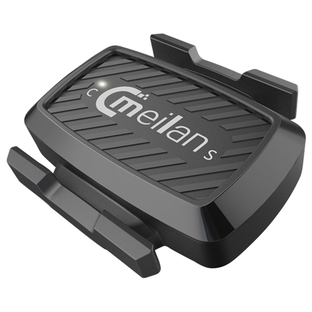 Meilan C1 Bicycle Speed & Cadence Sensor BT4.0 / ANT+ Wireless Connect With LED Light - Black Meilan C1 Bicycle Speed & Cadence Sensor BT4.0 / ANT+ Wireless Connect With LED Light - Black -rockbros-shop meilan c1 bicycle speed and cadence sensor black 1574132356534