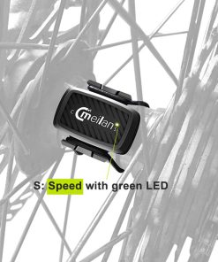 Meilan C1 Bicycle Speed & Cadence Sensor BT4.0 / ANT+ Wireless Connect With LED Light - Black 5 Meilan C1 Bicycle Speed & Cadence Sensor BT4.0 / ANT+ Wireless Connect With LED Light - Black -rockbros-shop meilan c1 bicycle speed and cadence sensor black 1574132357126