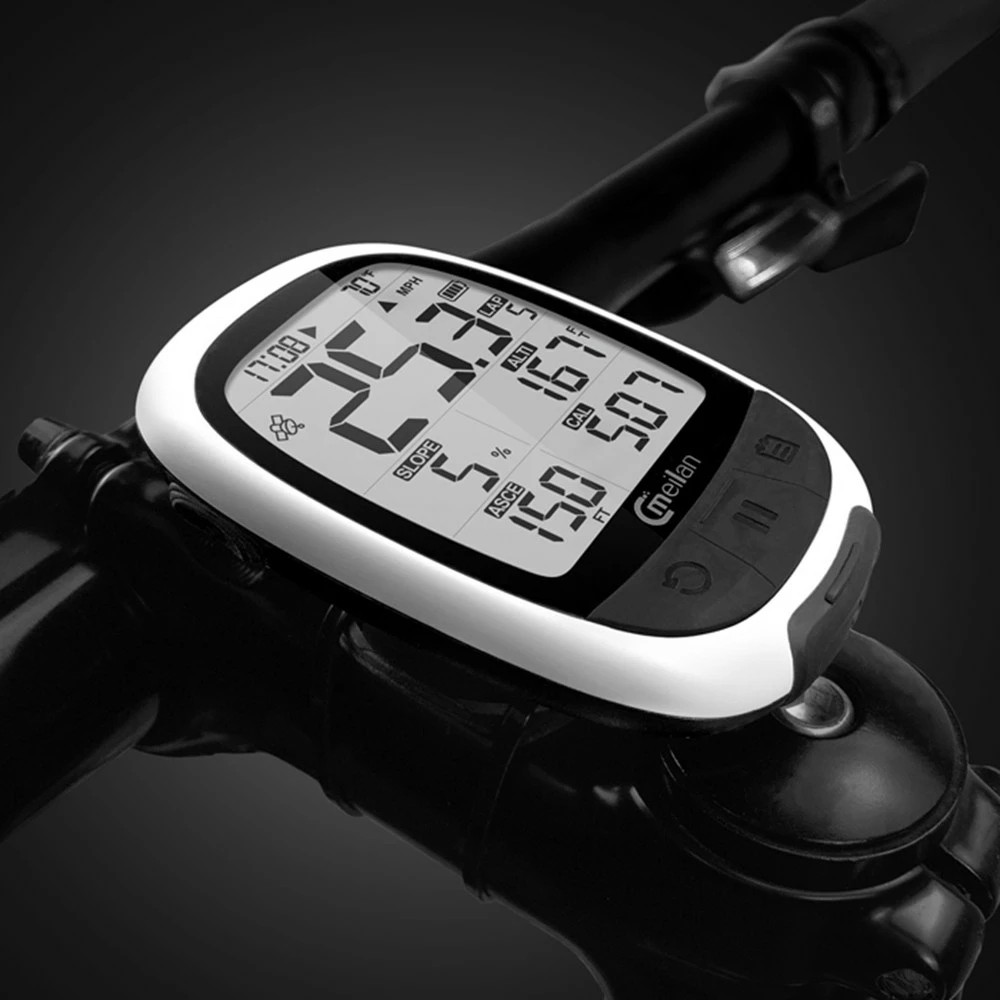 Meilan M2 GPS Bike Computer Waterproof Speedometer Odometer 2.2 Inch FSTN Display Screen - White 7 Meilan M2 GPS Bike Computer Waterproof Speedometer Odometer 2.2 Inch FSTN Display Screen - White - Image 5