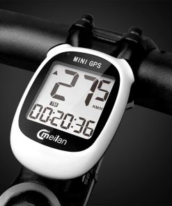 Meilan M3 Mini GPS Bike Computer Waterproof Speedometer Odometer 1.6 Inch Monochrome Display - White -rockbros-shop meilan m3 mini gps bike computer 1 6 inch monochrome display white 1574132928108