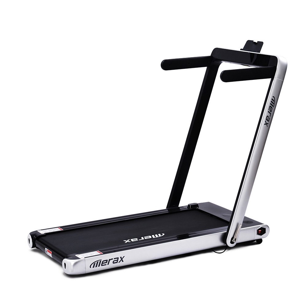 Merax 2.25 HP Electric Folding Treadmill 2-in-1 Running Machine with Remote Control/LED Display Fully Assembled Portable - Silver Merax 2.25 HP Electric Folding Treadmill 2-in-1 Running Machine With Remote Control/LED Display Fully Assembled Portable - Silver -rockbros-shop merax 2 25 hp electric folding treadmill black 1611369803643 3