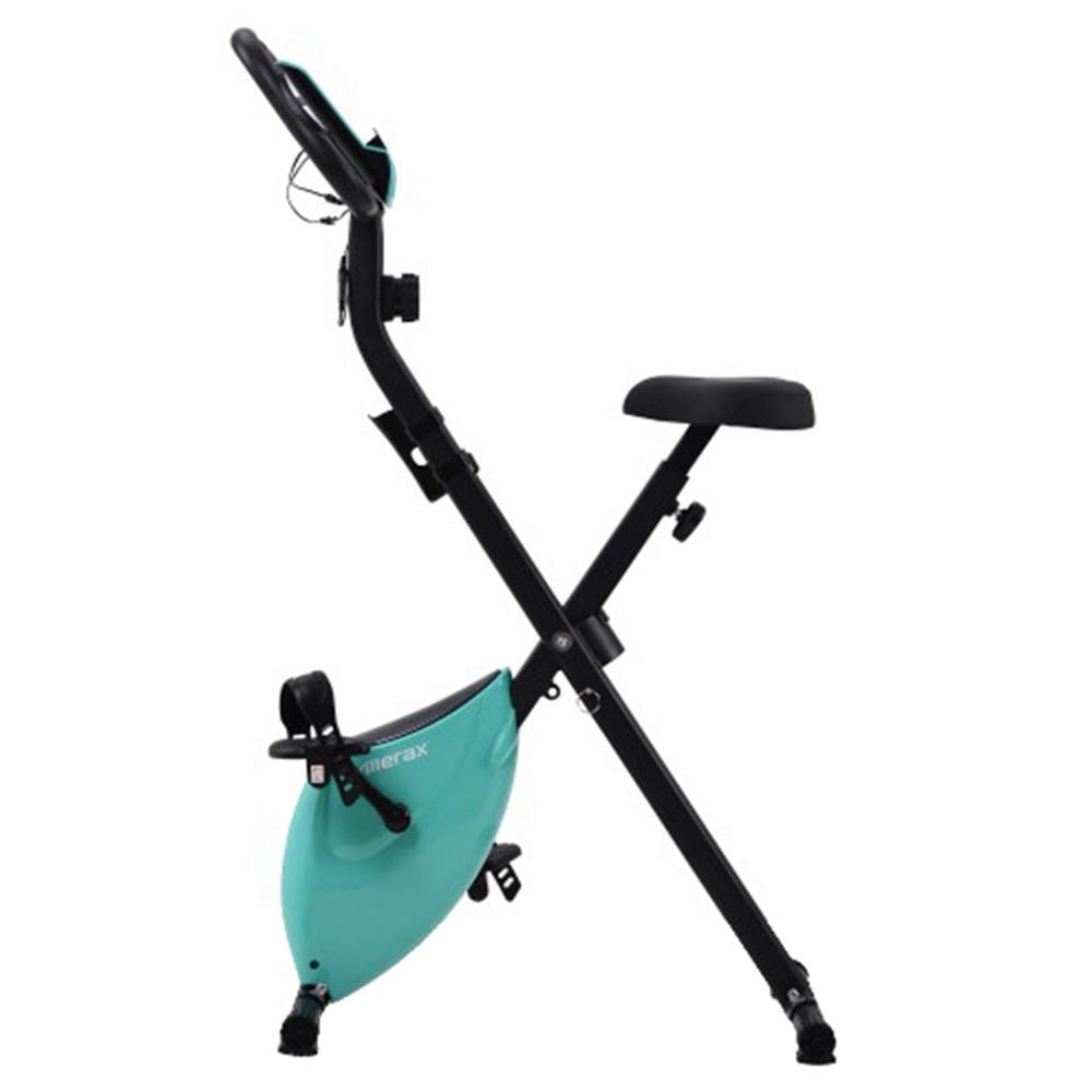 Merax X-Bike Lite Magnetic Foldable Exercise Bike with Padded Seat and LCD Console - Blue Merax X-Bike Lite Magnetic Foldable Exercise Bike With Padded Seat And LCD Console - Blue -rockbros-shop merax magnetic foldable exercise bike red 1599465659859 1