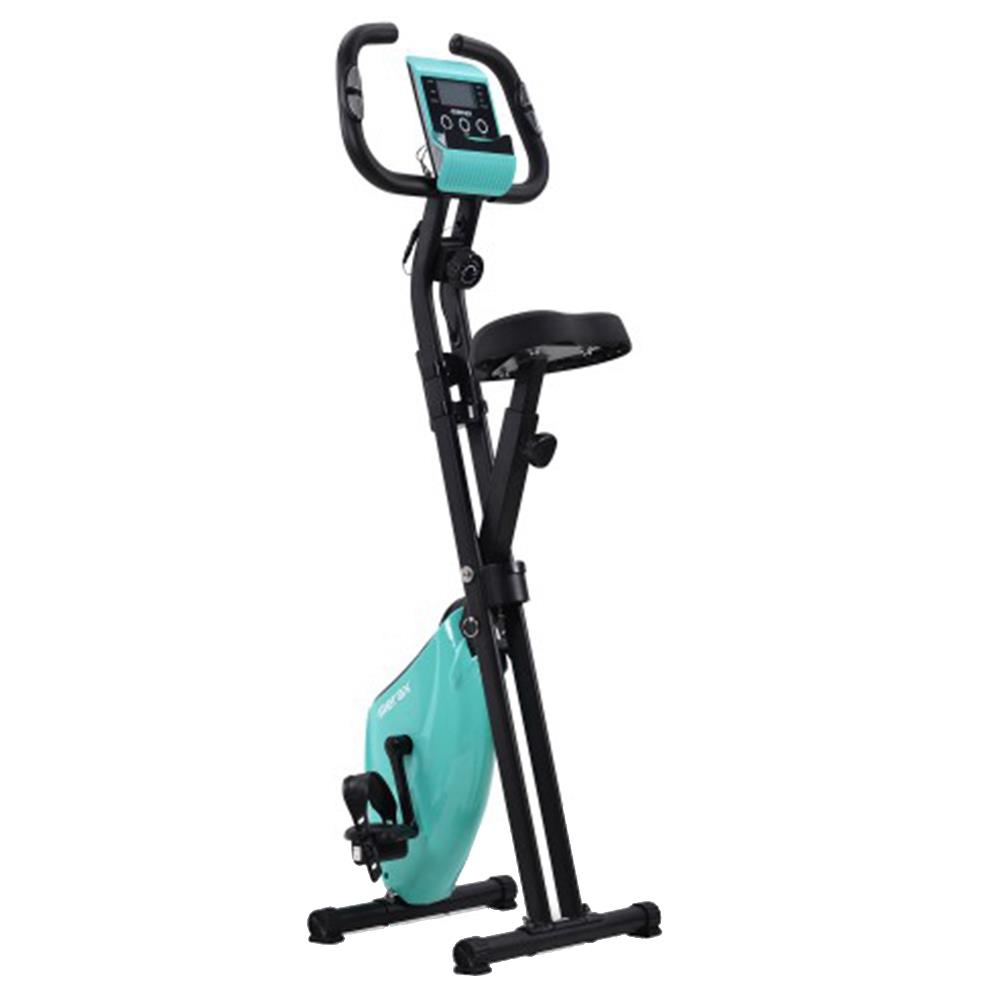 Merax X-Bike Lite Magnetic Foldable Exercise Bike with Padded Seat and LCD Console - Blue Merax X-Bike Lite Magnetic Foldable Exercise Bike With Padded Seat And LCD Console - Blue -rockbros-shop merax magnetic foldable exercise bike red 1599465660562