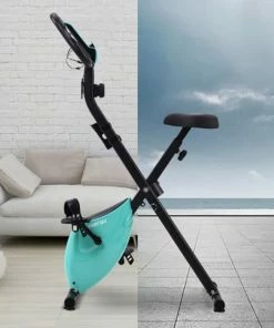 Merax X-Bike Lite Magnetic Foldable Exercise Bike With Padded Seat And LCD Console - Blue 13 Merax X-Bike Lite Magnetic Foldable Exercise Bike With Padded Seat And LCD Console - Blue -rockbros-shop merax magnetic foldable exercise bike red 1599465673720