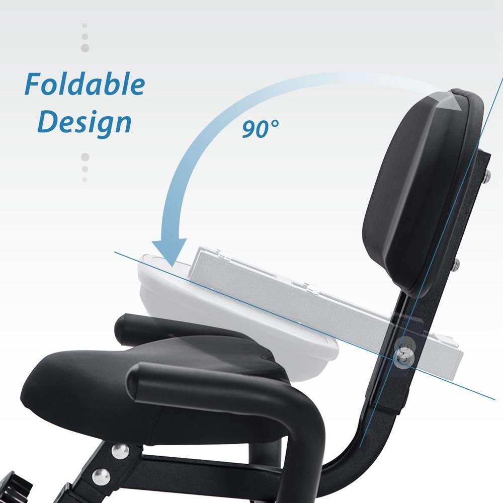 Merax X-Bike Exercise Bike Magnetic Folding Fitness Bike 2.5 kg Flywheel LCD Display For Cardio Workout Cycling Indoor Exercise Training - Black Red Merax X-Bike Exercise Bike Magnetic Folding Fitness Bike 2.5 Kg Flywheel LCD Display For Cardio Workout Cycling Indoor Exercise Training - Black Red -rockbros-shop merax x bike magnetic folding fitness bike black 1594370272605