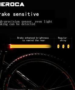 MEROCA WR15 Smart Bike Tail Light Brake Sensing Bicycle Rear Flashlight With 500mAh Battery 7 Light Modes For Saddle 5 MEROCA WR15 Smart Bike Tail Light Brake Sensing Bicycle Rear Flashlight With 500mAh Battery 7 Light Modes For Saddle -rockbros-shop meroca wr15 bike saddle smart brake sensing tail light 4af4fa 1653478954240