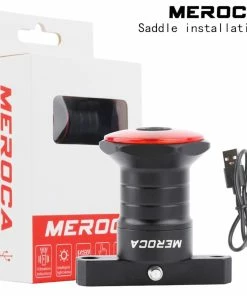 MEROCA WR15 Smart Bike Tail Light Brake Sensing Bicycle Rear Flashlight With 500mAh Battery 7 Light Modes For Saddle