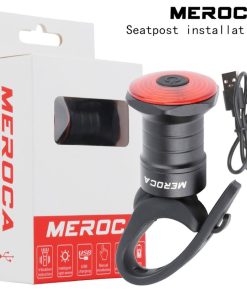 MEROCA WR15 Smart Bike Tail Light Brake Sensing Bicycle Rear Flashlight With 500mAh Battery 7 Light Modes For Seatpost 4 MEROCA WR15 Smart Bike Tail Light Brake Sensing Bicycle Rear Flashlight With 500mAh Battery 7 Light Modes For Seatpost -rockbros-shop meroca wr15 bike seatpost smart brake sensing tail light 8bbb13 1653479062741